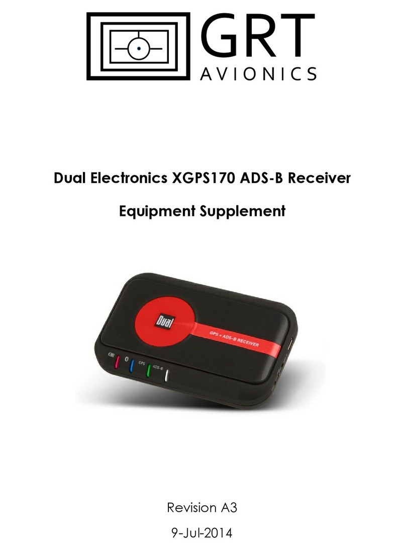 GRT Avionics Dual Electronics  XGPS170 Supplement