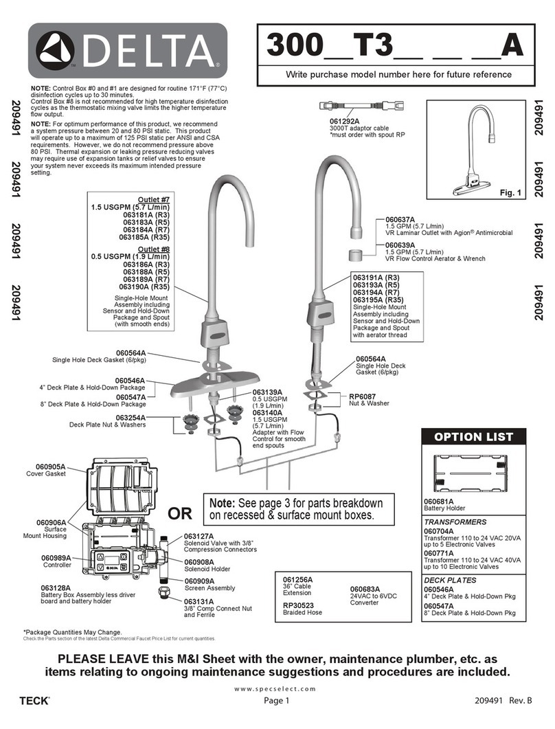 Delta 300 T3 A Series User manual