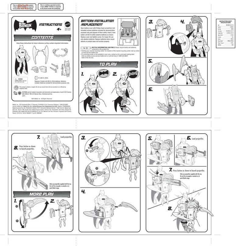 Mattel The Batman K8422-0920 instructions