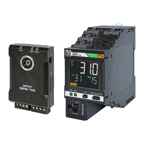 Omron K6PM-TH User guide