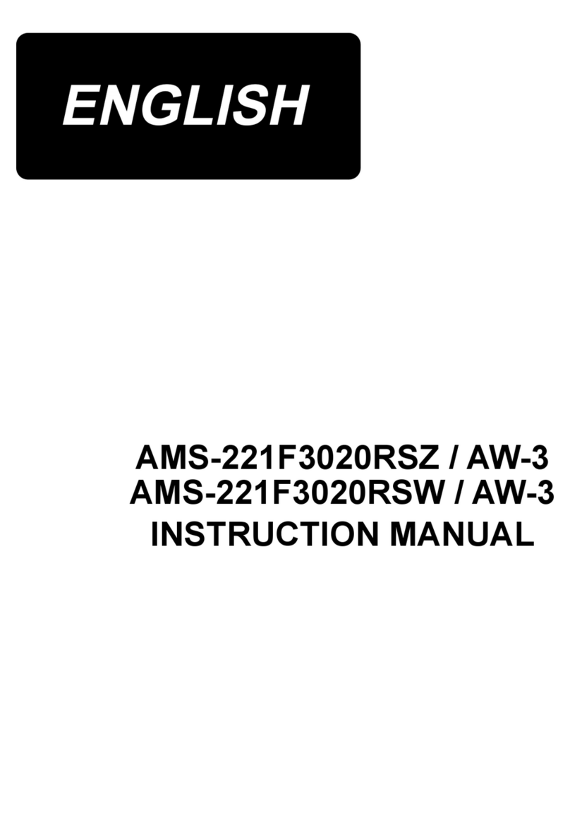 JUKI AMS-221F3020RSZ/AW-3 User manual