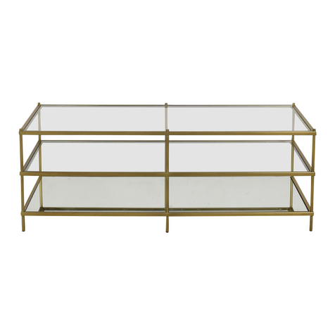 West Elm Terrace Coffee Table 480962 Assembly instructions