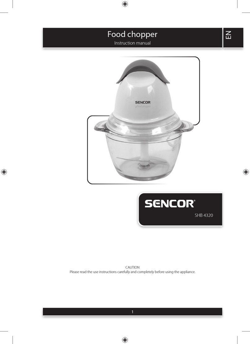 Sencor SHB 4320 instruction manual