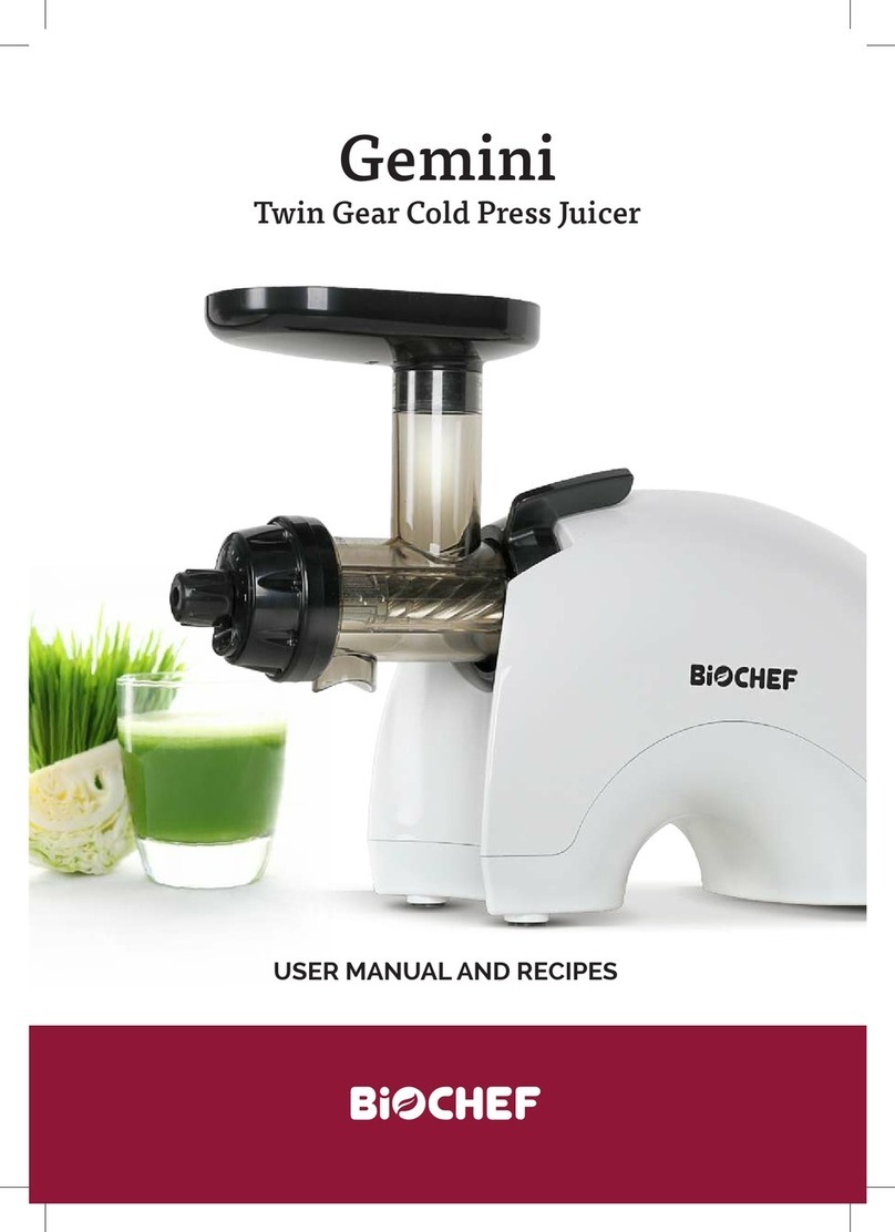 Biochef Gemini Technical specifications