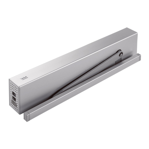Dorma ED 100 operating instructions