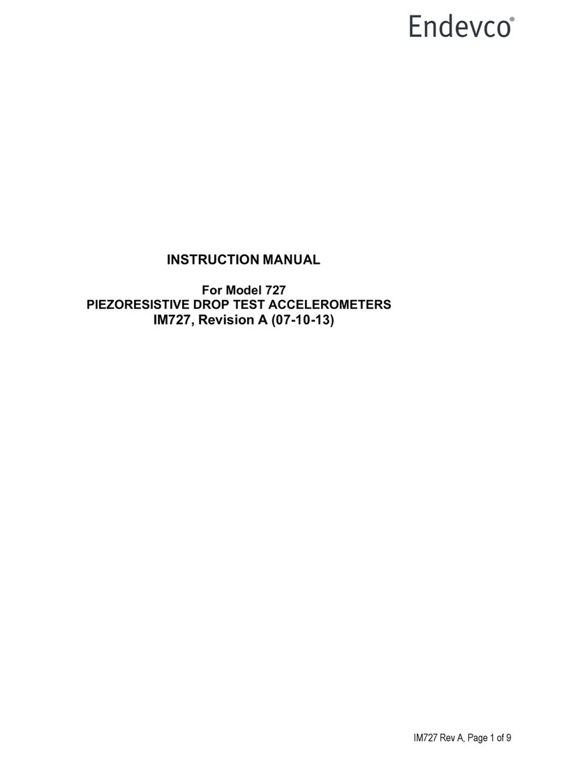 ENDEVCO 727 instruction manual