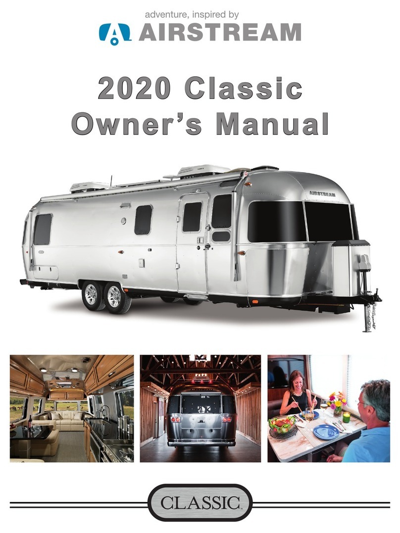 Airstream Classic 2020 owner's manual