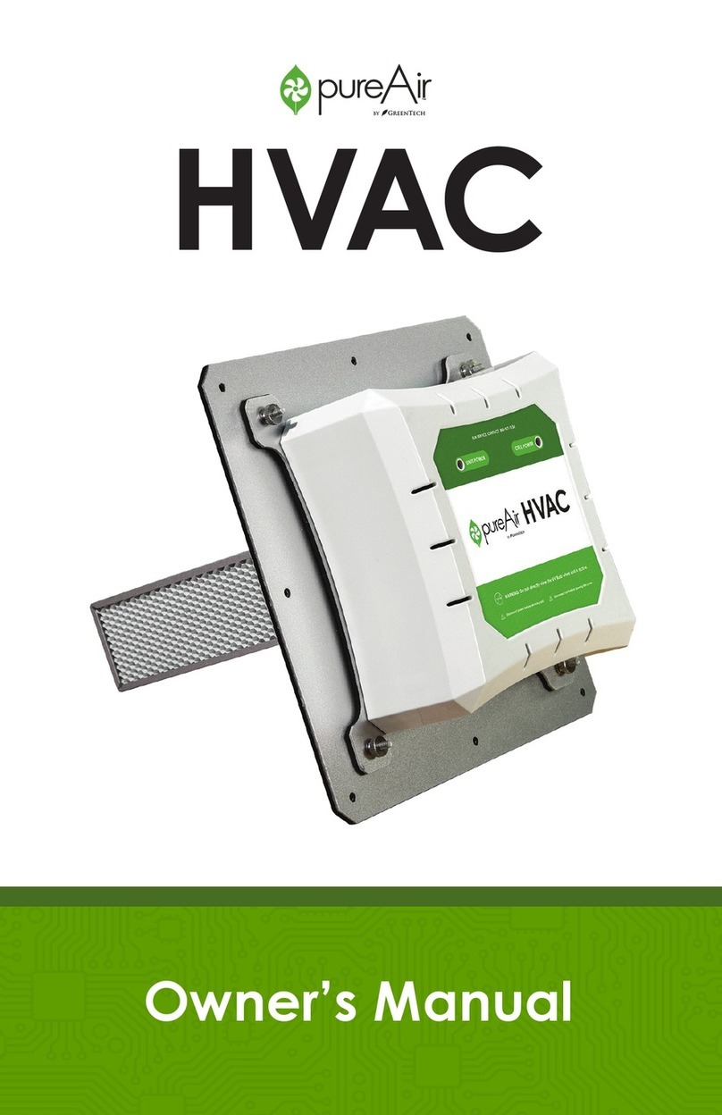 PureAir HVAC owner's manual