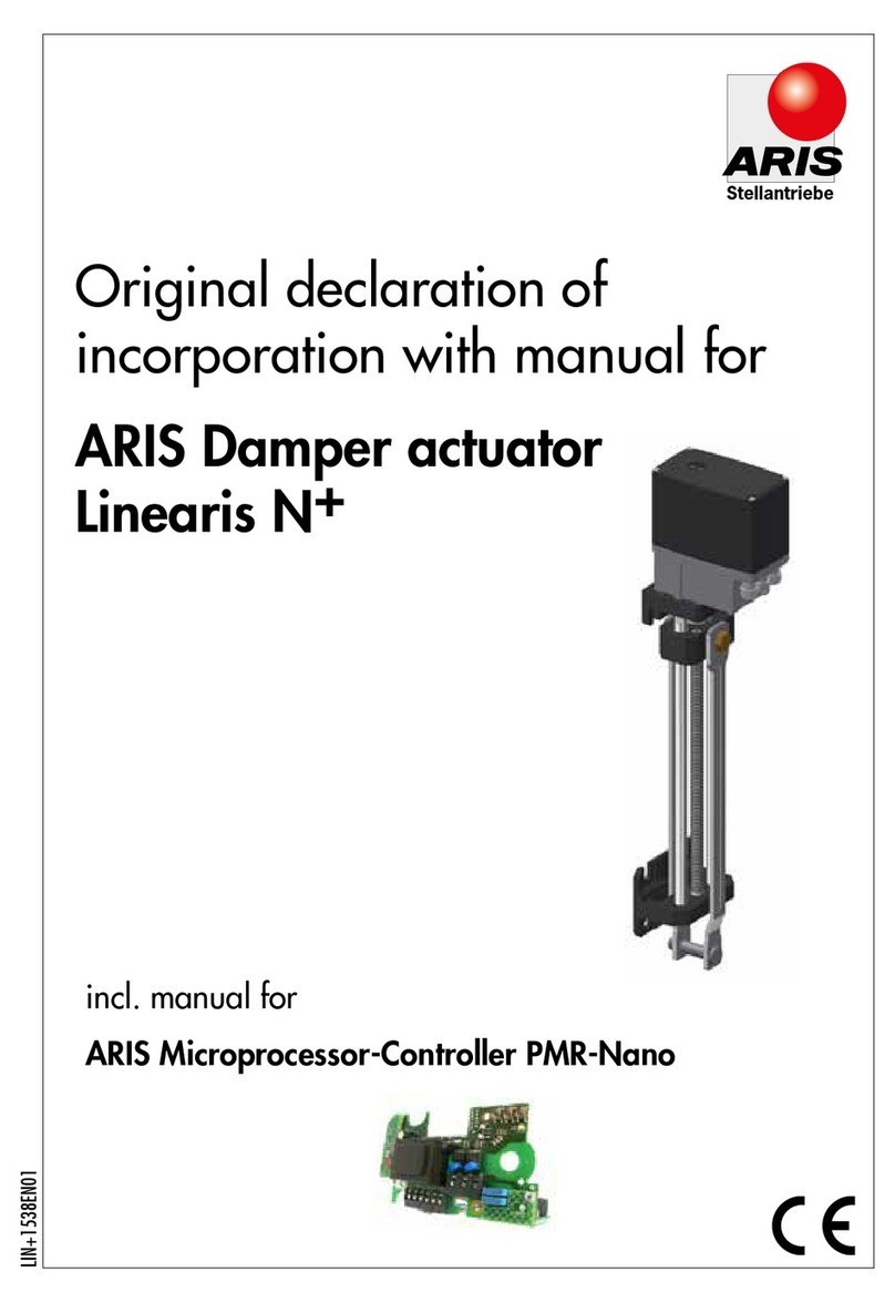 ARIS Linearis N+ Original declaration of incorporation with manual ARIS Linearis N+ Original declaration of incorporation with manual