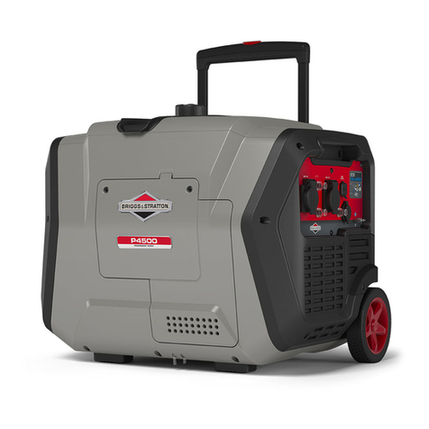 Briggs & Stratton P4500 Operator's manual