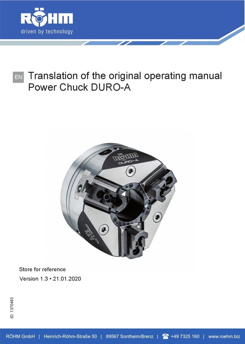 Rohm DURO-A Translation of the original operating manual Rohm DURO-A Translation of the original operating manual