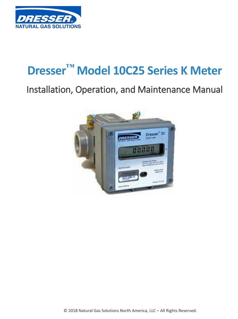 Dresser 10C25 K Series Installation, operation and maintenance manual
