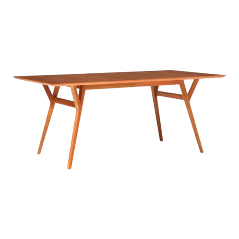 West Elm Mid Century Expandable Dining Table 419481 User manual West Elm Mid Century Expandable Dining Table 419481 User manual