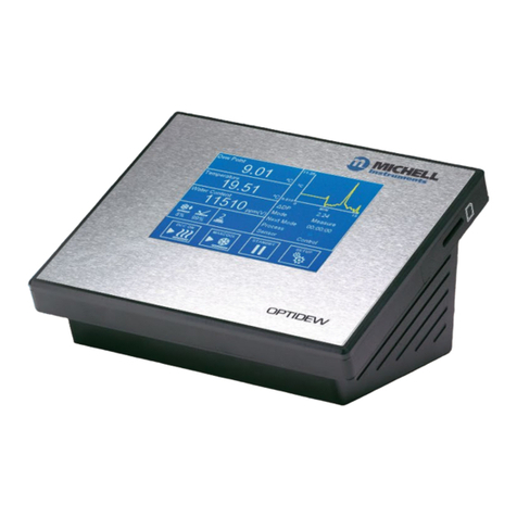 Michell Instruments Optidew User manual