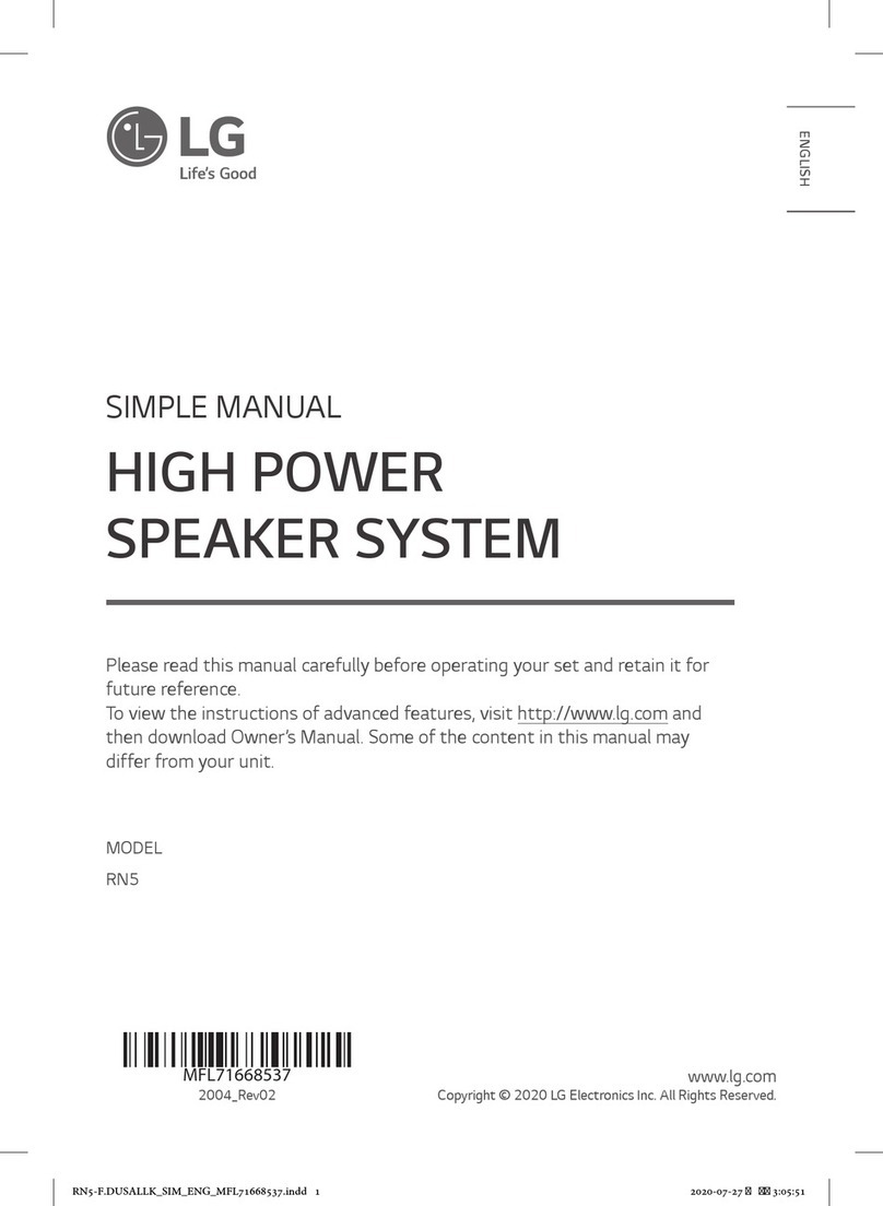 LG RN5 Simple manual