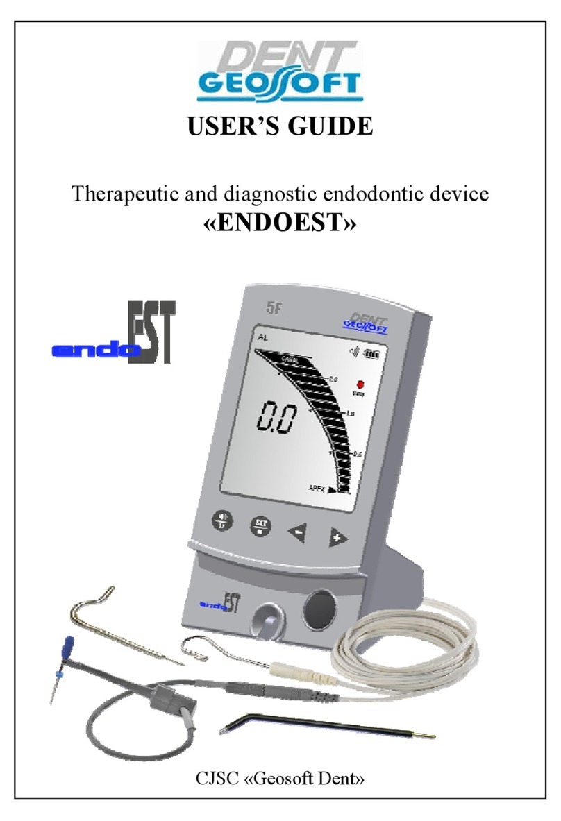 GEOSOFT DENT DENT ENDOEST user guide