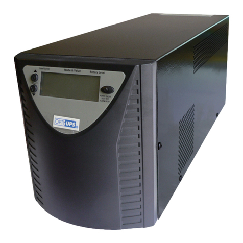 OPTI-UPS Inverter Series User manual OPTI-UPS Inverter Series User manual