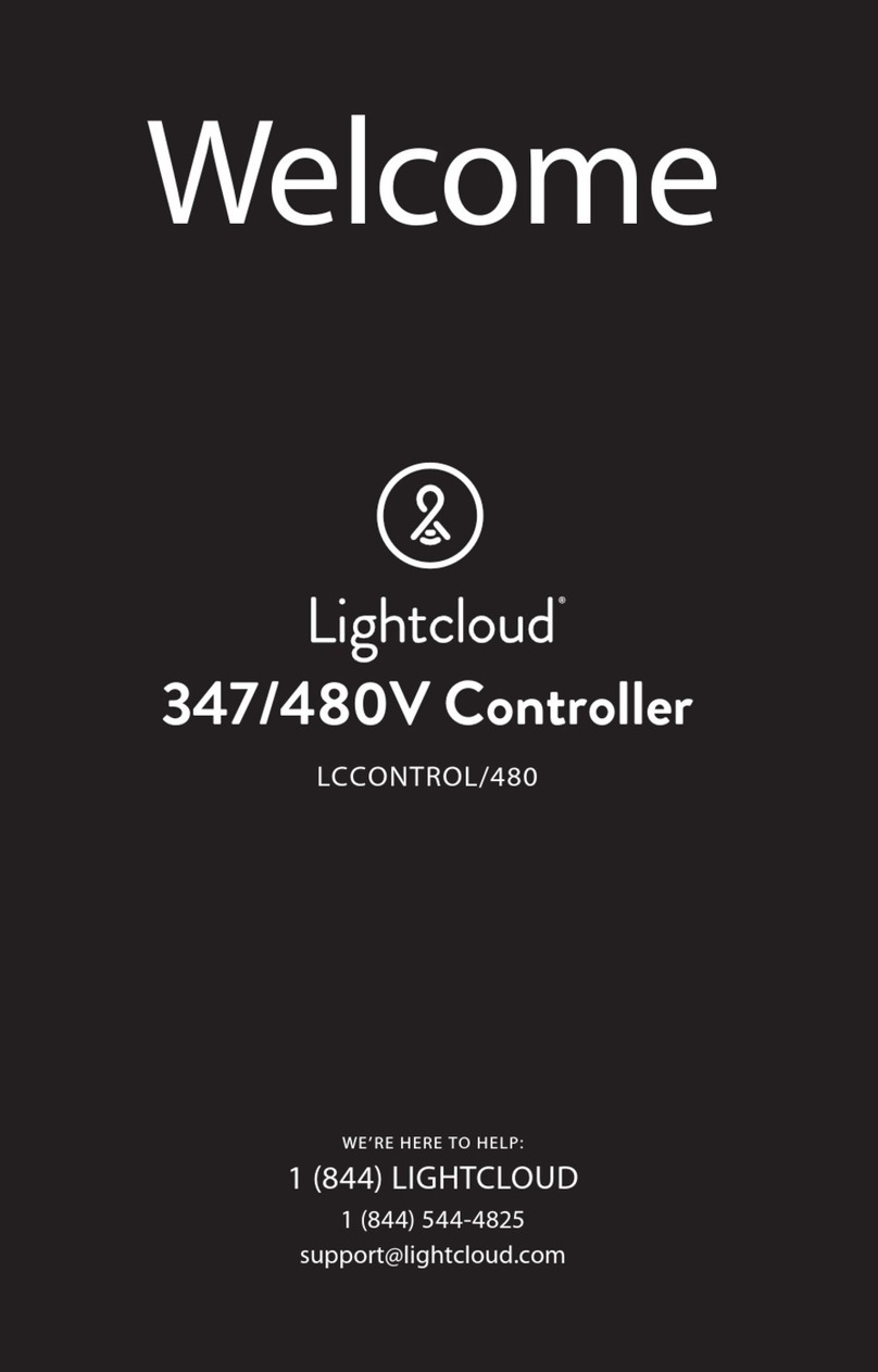 Lightcloud LCCONTROL/480 instruction manual