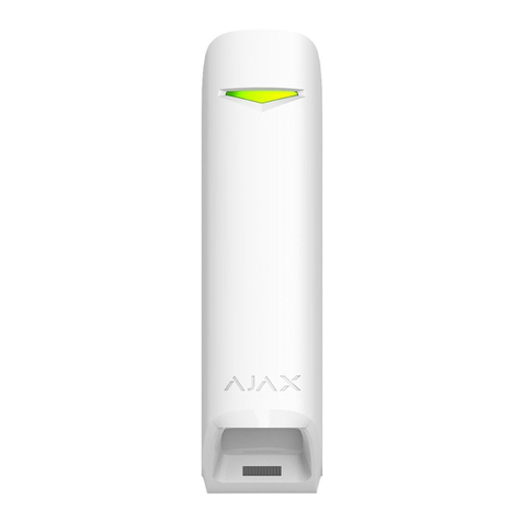 AJAX MotionProtect Curtain user manual