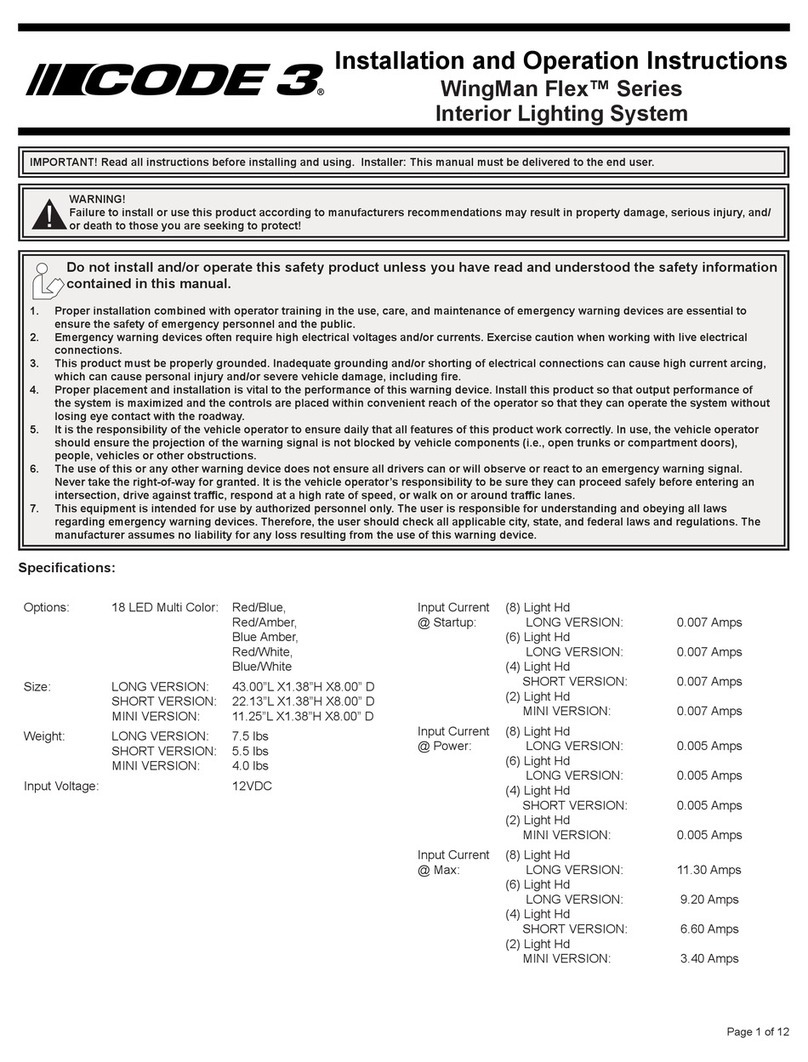 Code WingMan Flex Series User manual