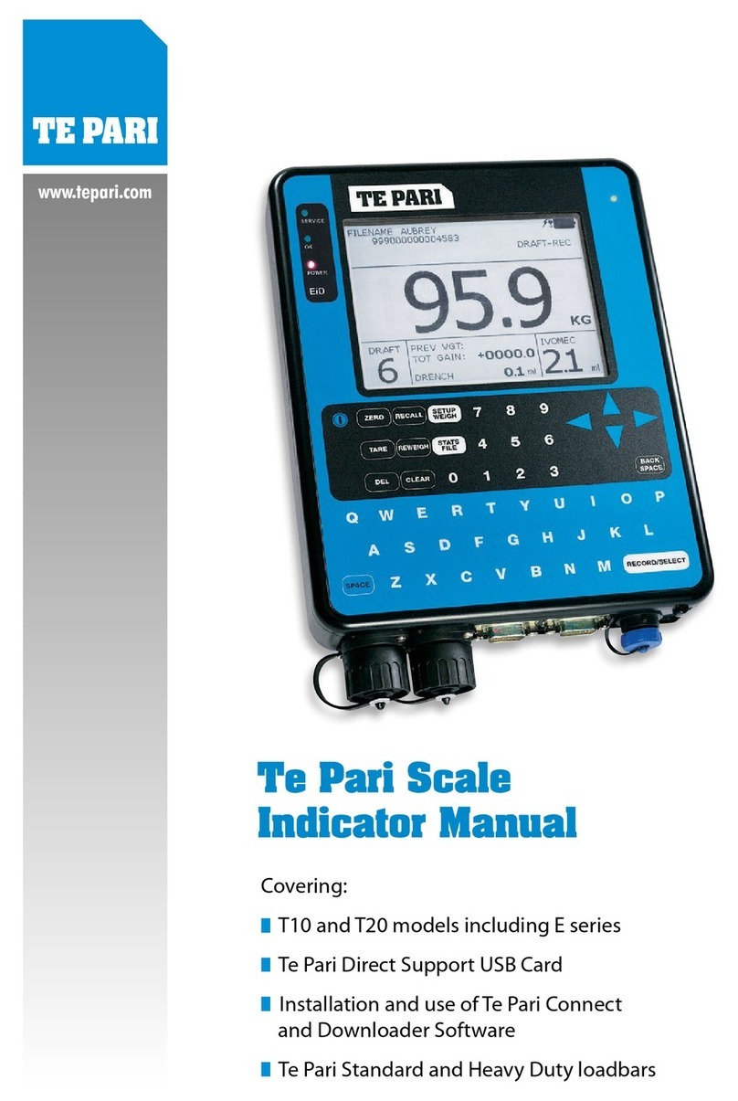 Te Pari T10 manual