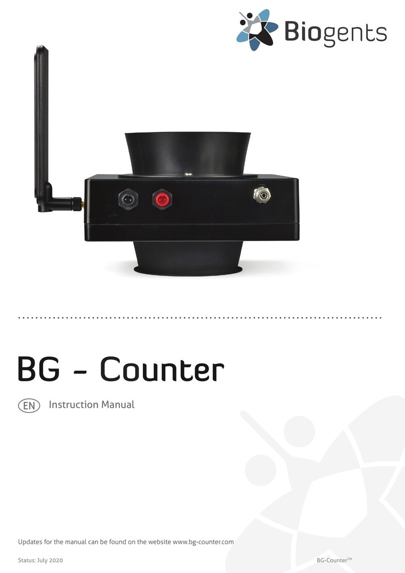 Biogents BG-Counter User manual