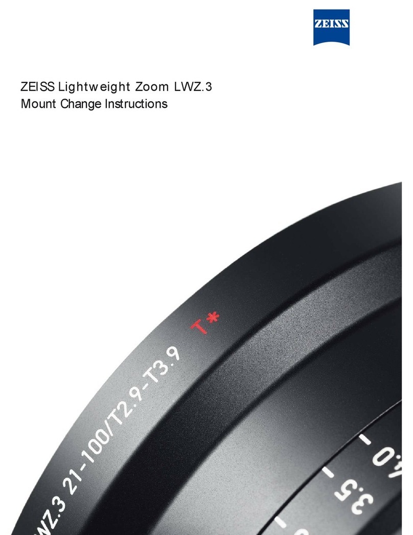 Zeiss Lightweight Zoom LWZ.3 User manual