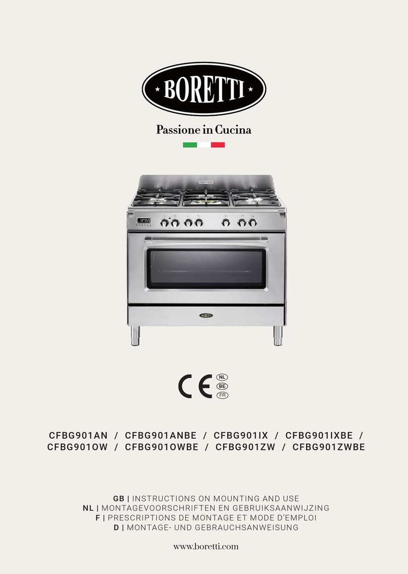 BORETTI CFBG901 Series Technical manual