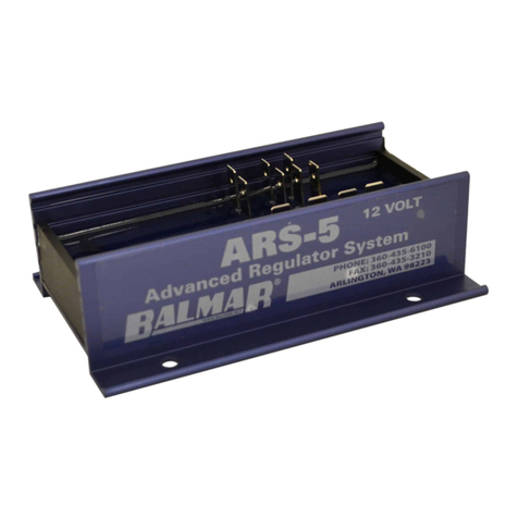 Balmar ARS-5 User manual