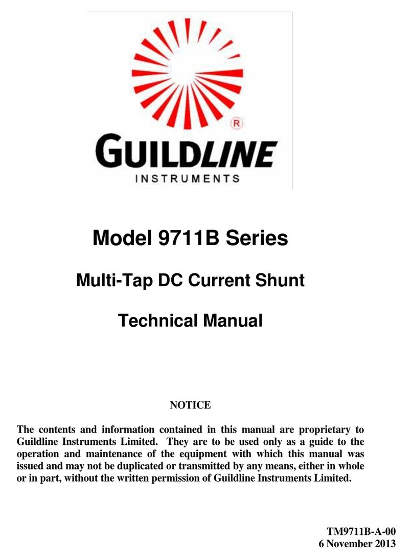 Guildline 9711B Series User manual