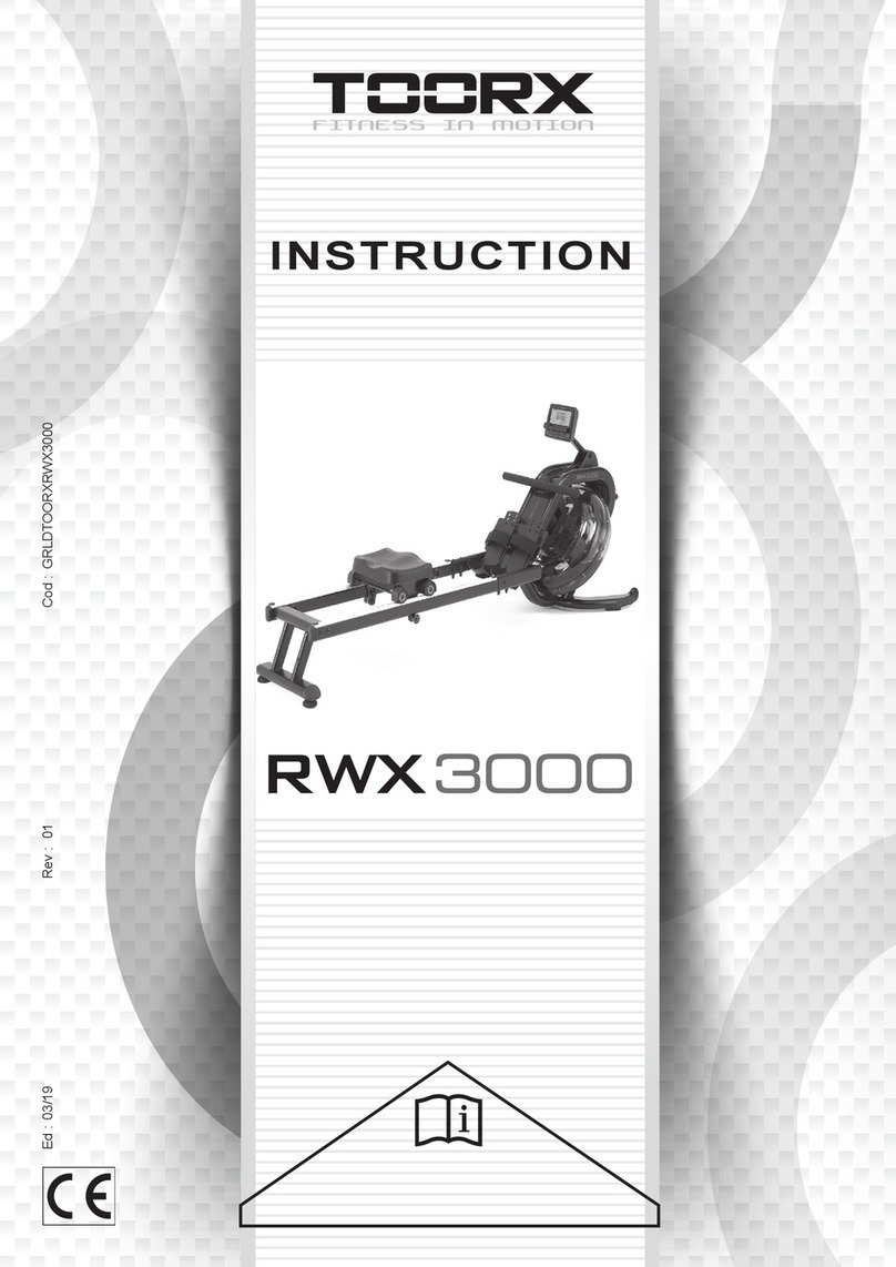 TOORX RWX3000 User manual