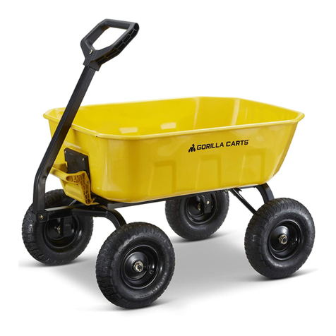 Gorilla Carts GCSD-8-C User manual