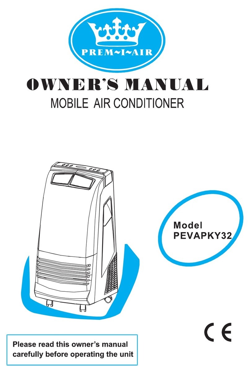 Prem-I-Air PEVAPKY32 User manual