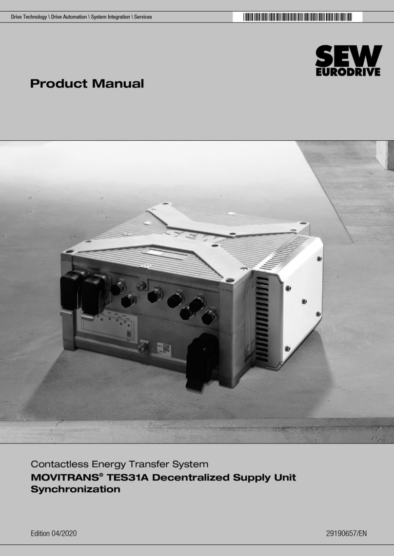 SEW-Eurodrive MOVITRANS TES31A product manual