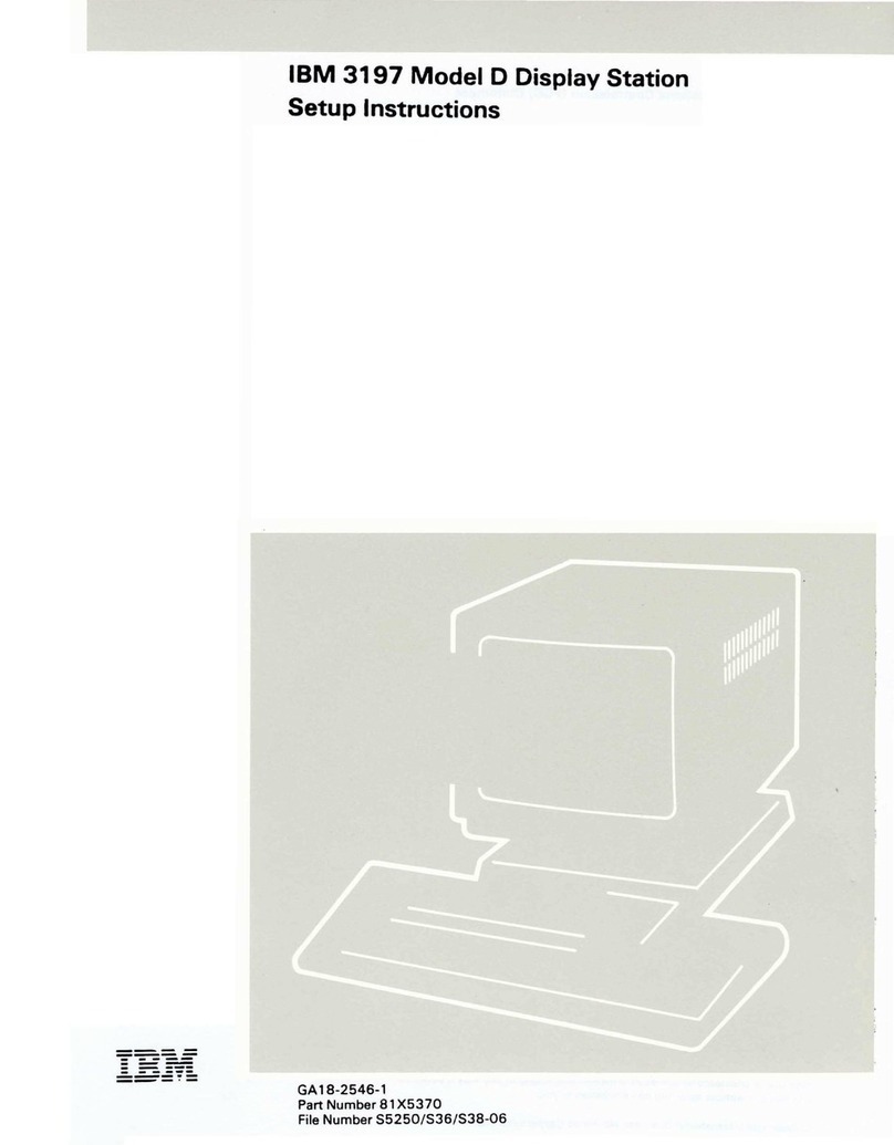 IBM 3197 D Manual