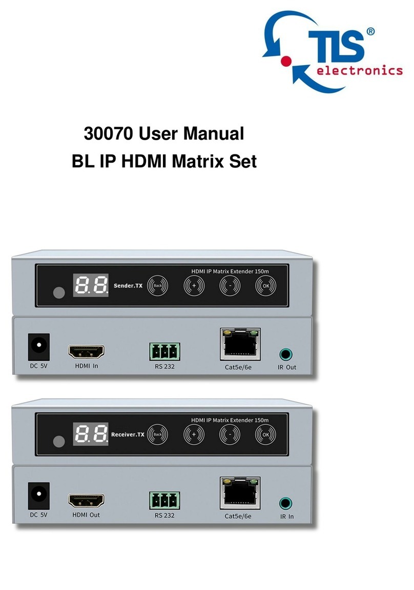 TIS electronics 30070 user manual