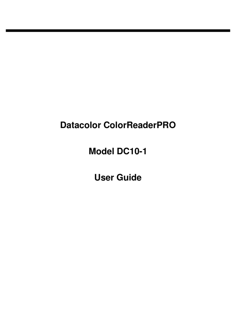 Datacolor ColorReaderPRO DC10-1 user guide