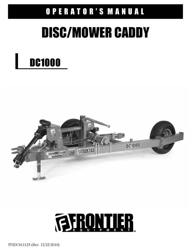 Frontier DC1000 User manual