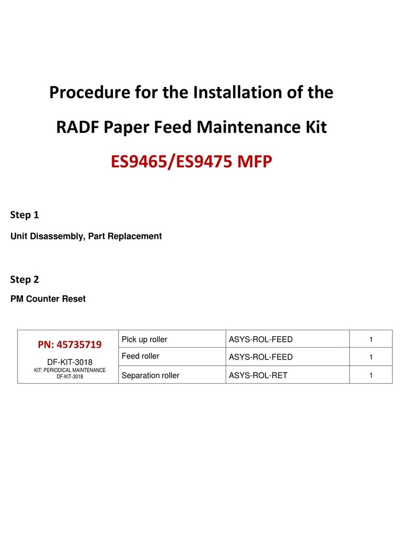 Oki ES9465 Procedure for the Installation Oki ES9465 Procedure for the Installation