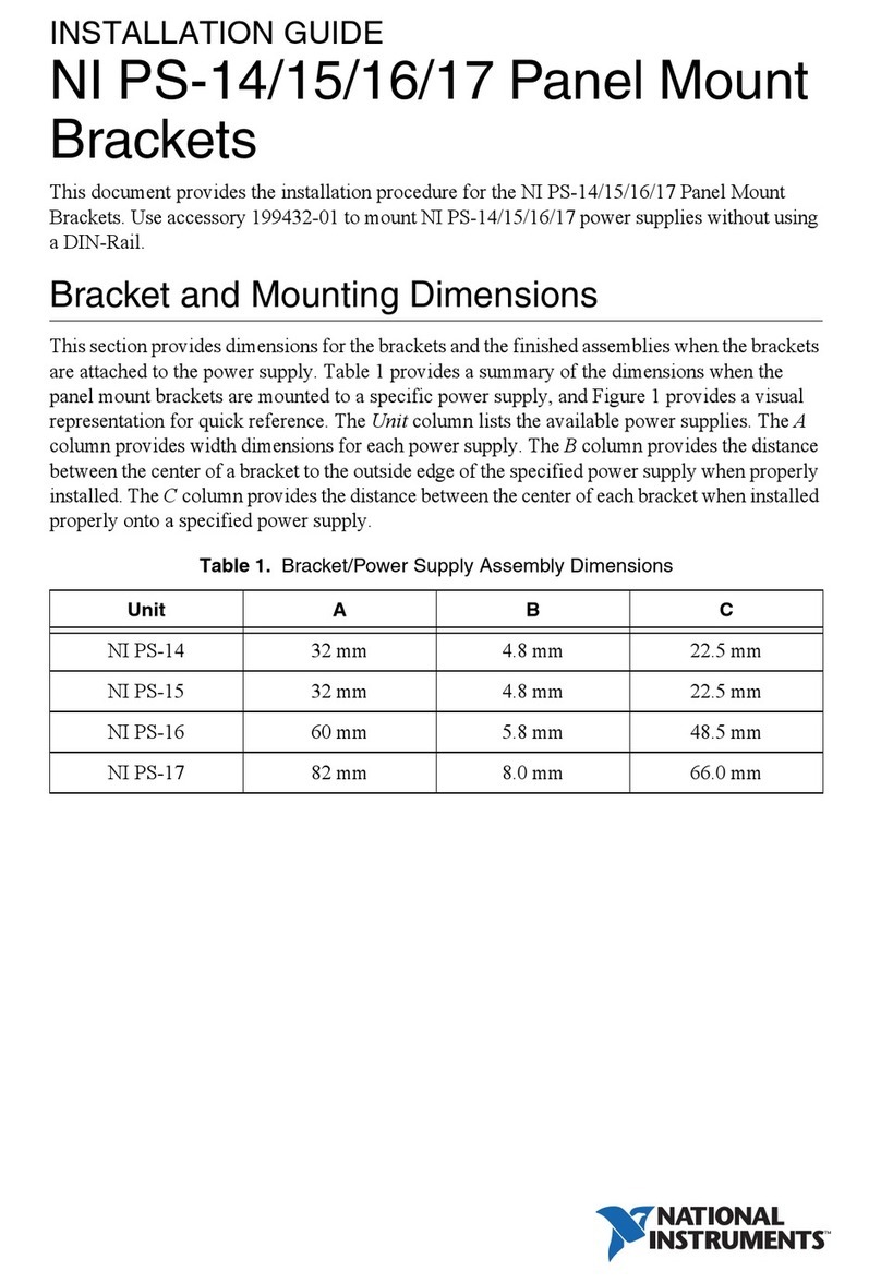 National Instruments NI PS-15 User manual