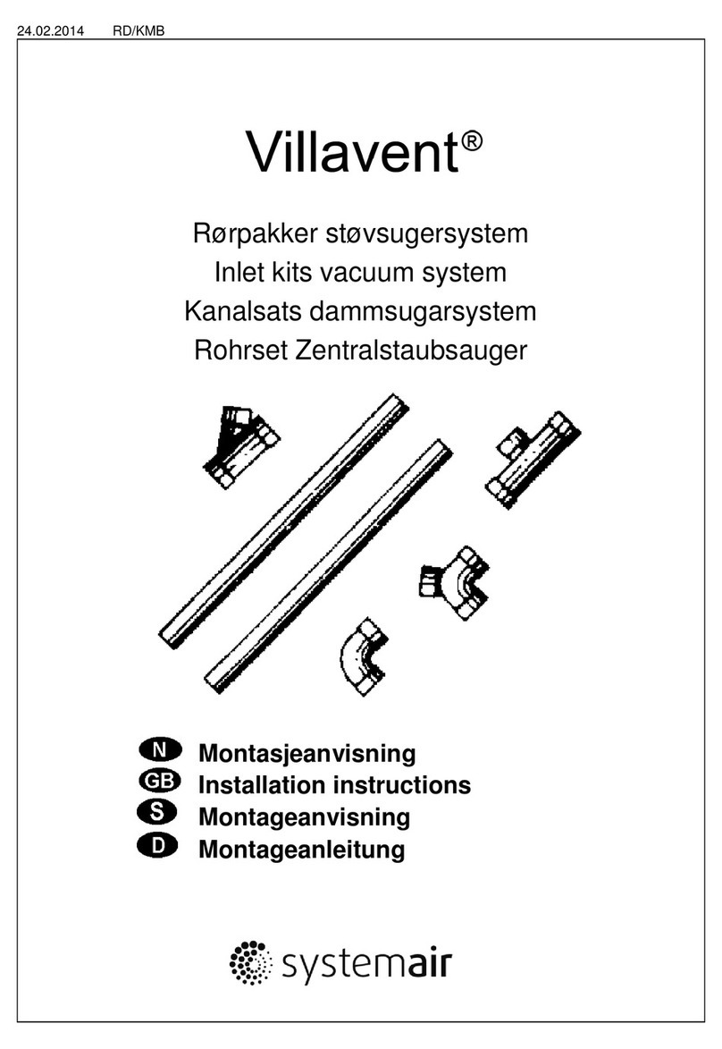 System air Villavent installation instructions