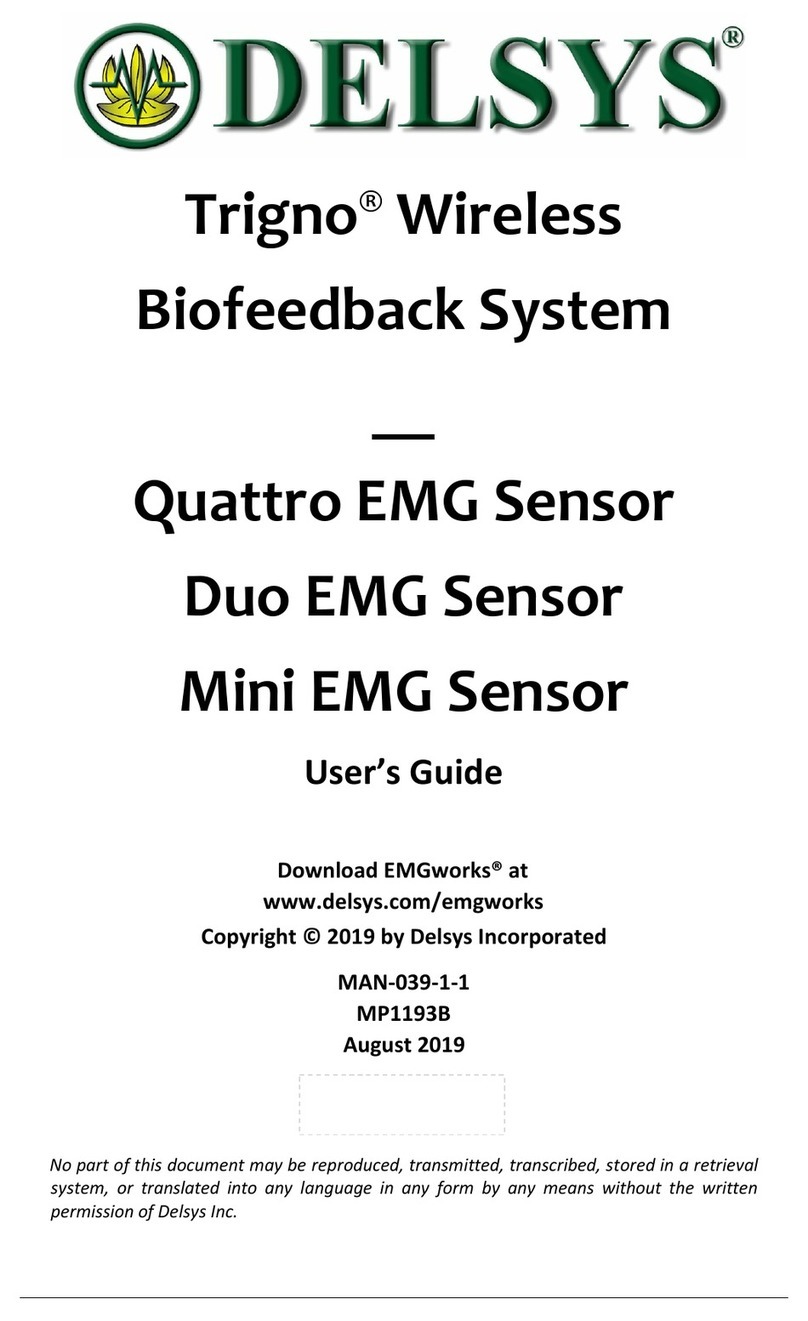 Delsys Trigno Quattro EMG user guide