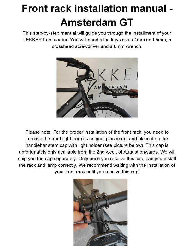 Lekker Bikes Amsterdam GT installation manual