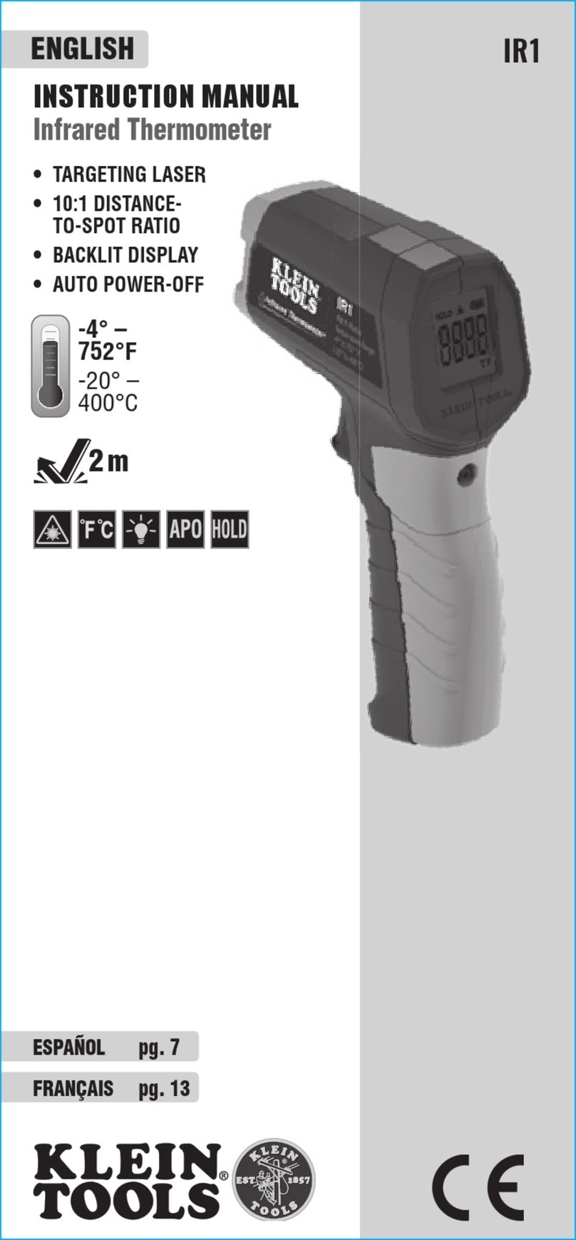 Klein Tools IR1 instruction manual