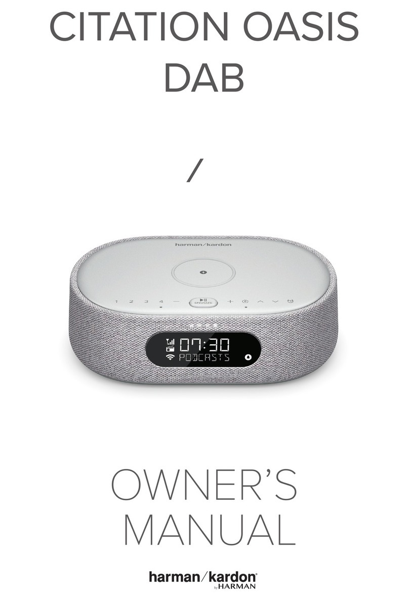 Harman Kardon CITATION OASIS User manual