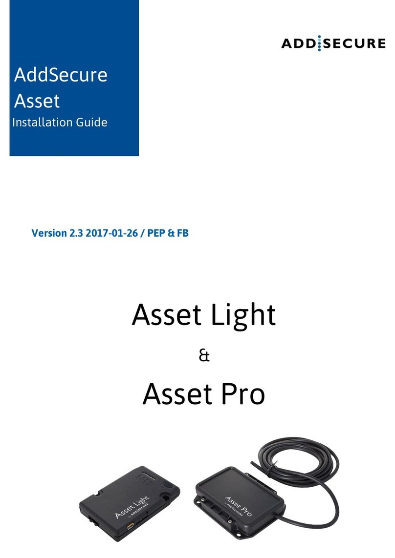 AddSecure Asset Series installation guide
