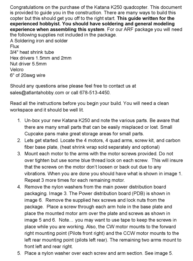 Katana K250 User manual