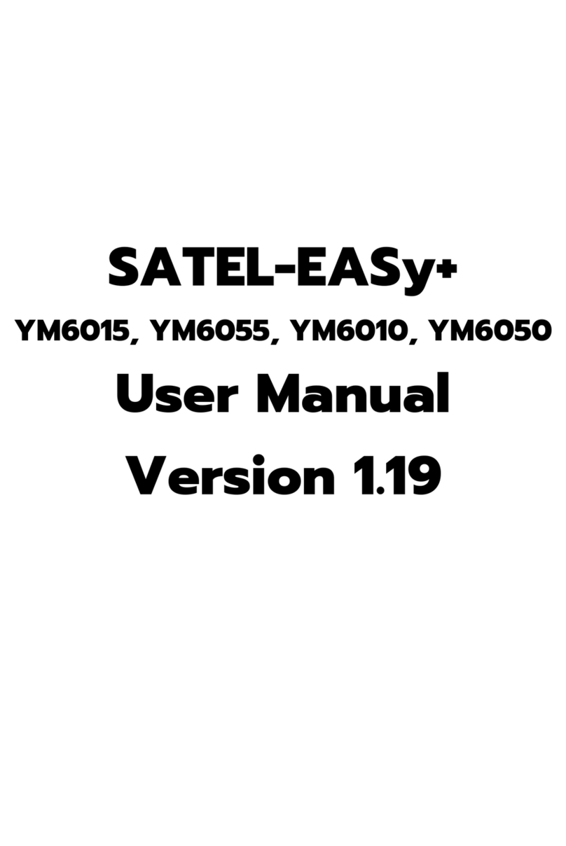 Satel SATEL-EASy+ YM6015 User manual Satel SATEL-EASy+ YM6015 User manual