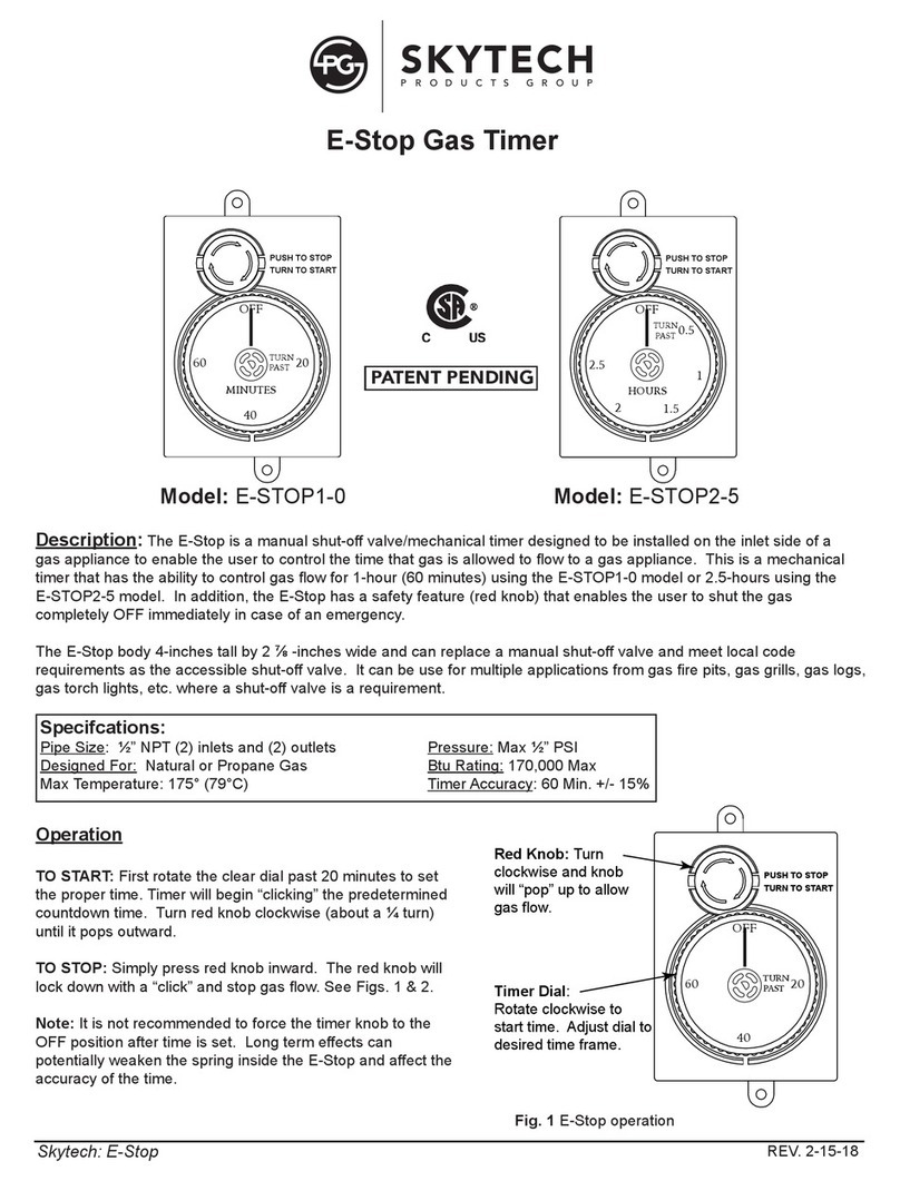 Skytech E-Stop Series User manual