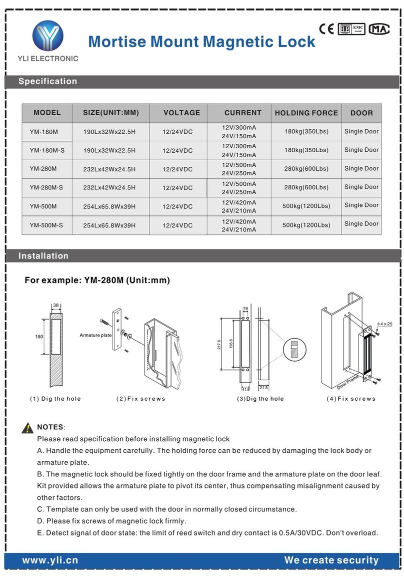 Yli Electronic YM-180M quick start guide